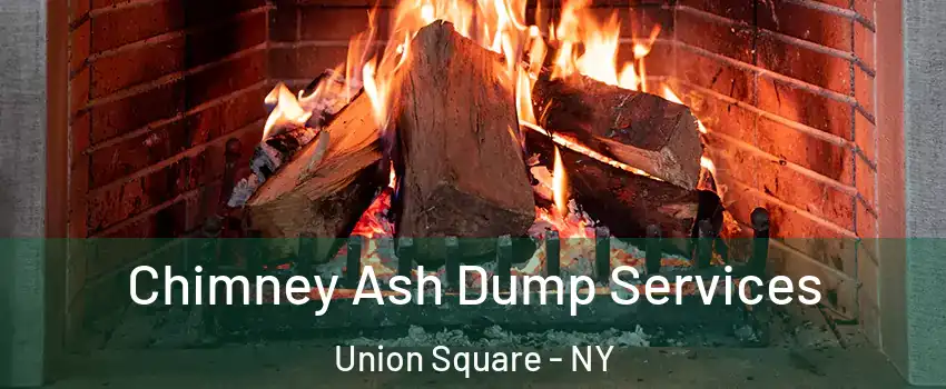 Chimney Ash Dump Services Union Square - NY