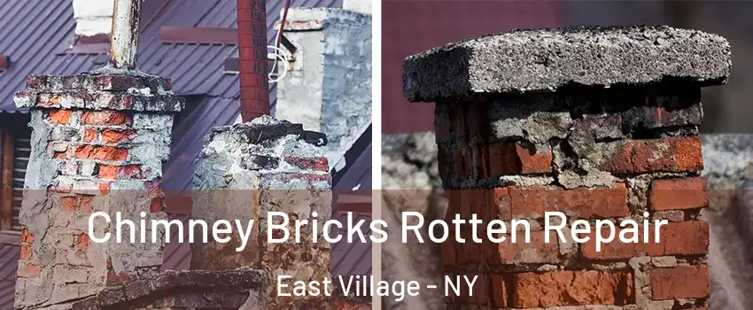 Chimney Bricks Rotten Repair East Village - NY