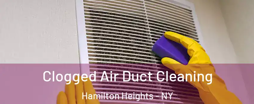 Clogged Air Duct Cleaning Hamilton Heights - NY