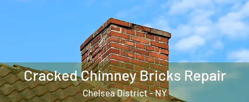 Cracked Chimney Bricks Repair Chelsea District - NY