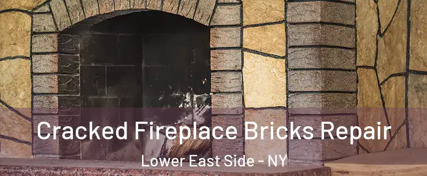 Cracked Fireplace Bricks Repair Lower East Side - NY