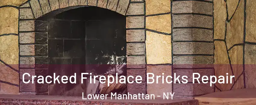 Cracked Fireplace Bricks Repair Lower Manhattan - NY