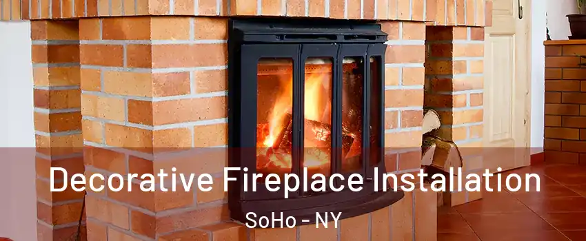 Decorative Fireplace Installation SoHo - NY