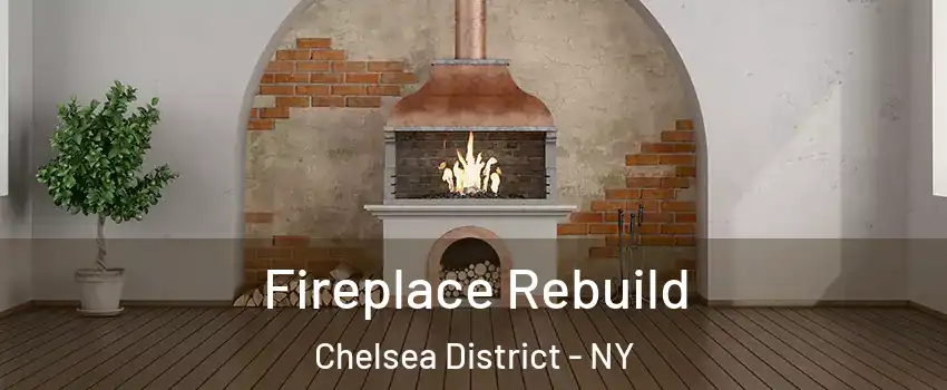 Fireplace Rebuild Chelsea District - NY