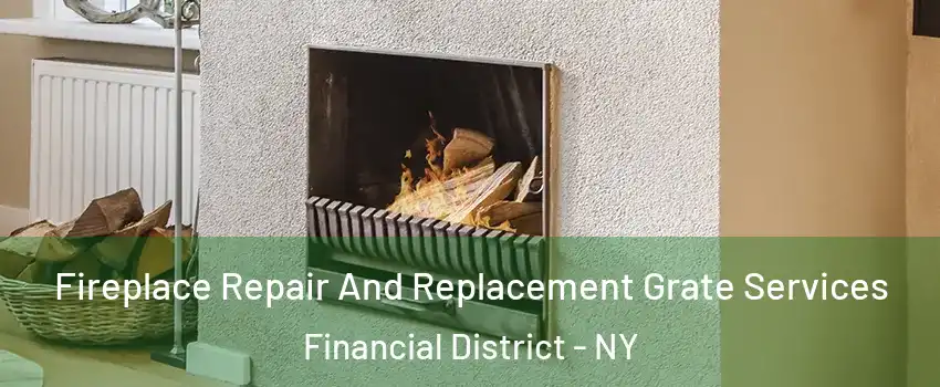 Fireplace Repair And Replacement Grate Services Financial District - NY