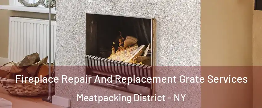 Fireplace Repair And Replacement Grate Services Meatpacking District - NY