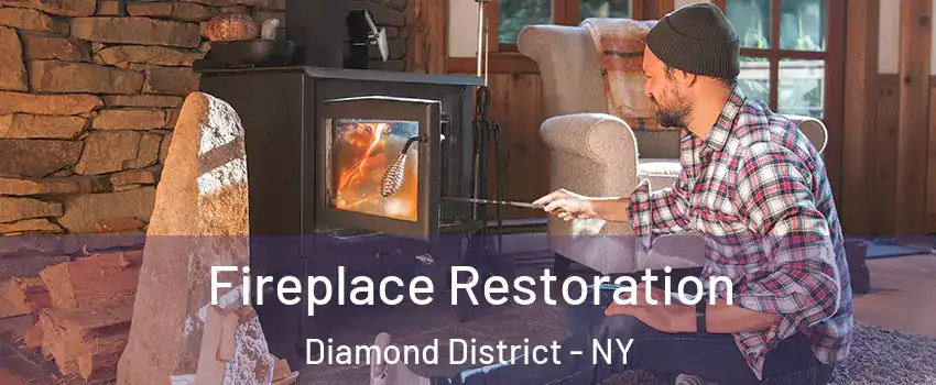 Fireplace Restoration Diamond District - NY