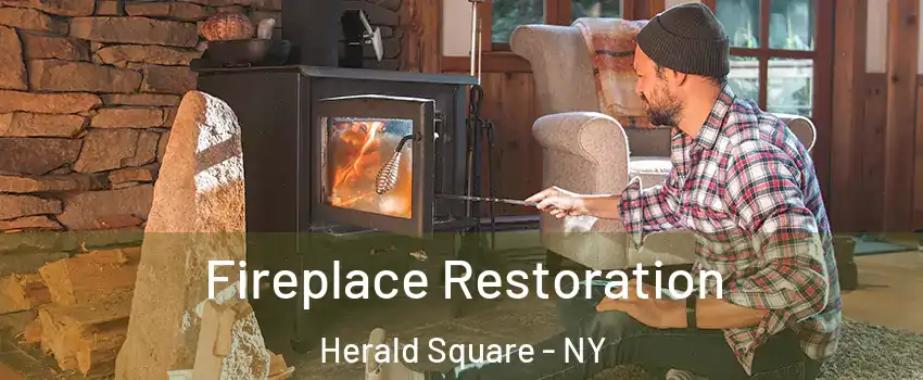 Fireplace Restoration Herald Square - NY