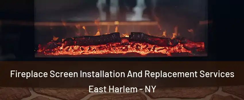 Fireplace Screen Installation And Replacement Services East Harlem - NY