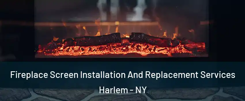 Fireplace Screen Installation And Replacement Services Harlem - NY