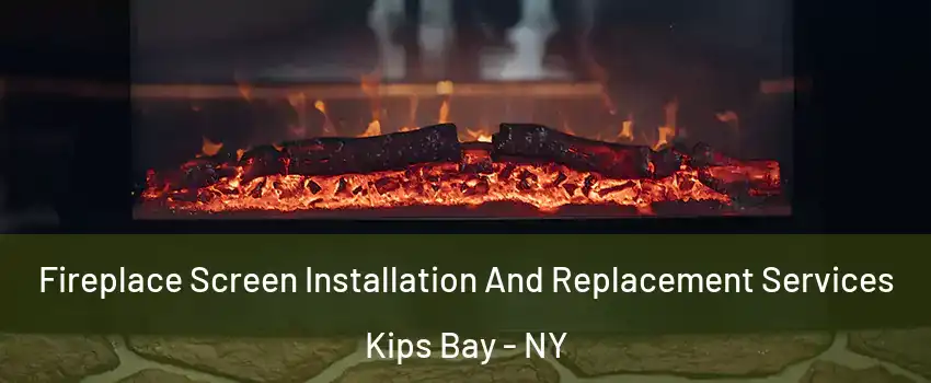 Fireplace Screen Installation And Replacement Services Kips Bay - NY