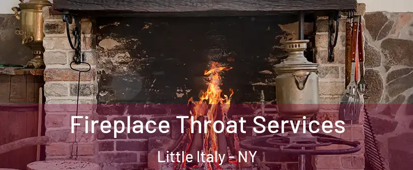 Fireplace Throat Services Little Italy - NY