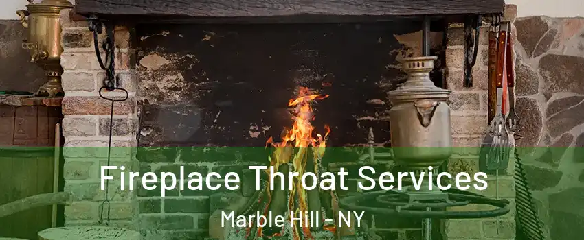 Fireplace Throat Services Marble Hill - NY