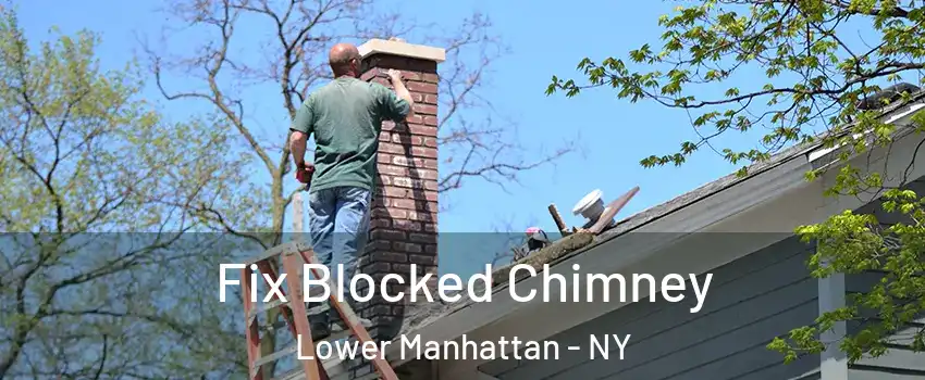 Fix Blocked Chimney Lower Manhattan - NY