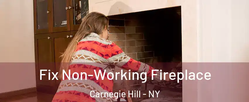 Fix Non-Working Fireplace Carnegie Hill - NY