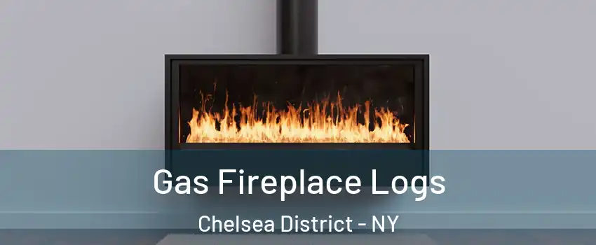 Gas Fireplace Logs Chelsea District - NY