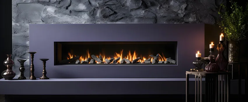 Ember Bed for Ventless Gas Fireplace in Manhattanville, NY