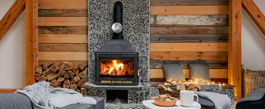 Thelin Hearth Products Direct Vent Gas Stove Fireplace Inspection in Rose Hill, New York