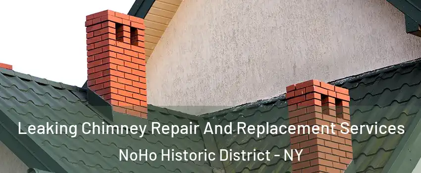 Leaking Chimney Repair And Replacement Services NoHo Historic District - NY