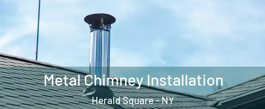 Metal Chimney Installation Herald Square - NY