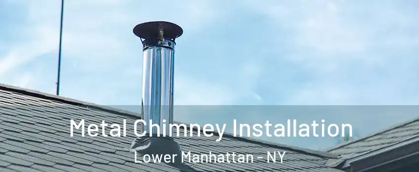 Metal Chimney Installation Lower Manhattan - NY