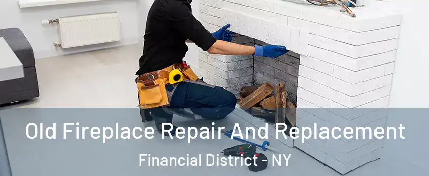 Old Fireplace Repair And Replacement Financial District - NY