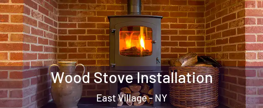 Wood Stove Installation East Village - NY